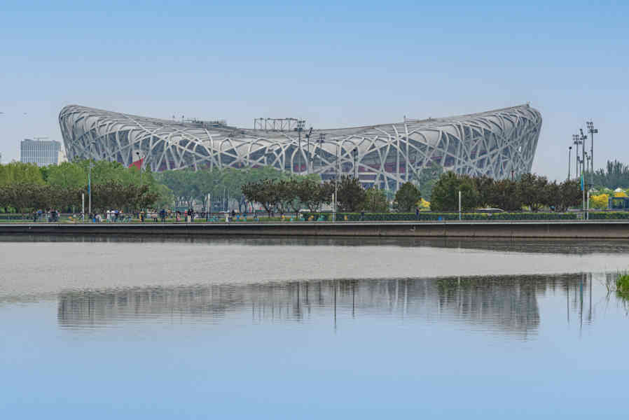 China - Beijing 149  - Parque Olímpico - estadio nacional de Beijing o Nido del Pájaro.jpg